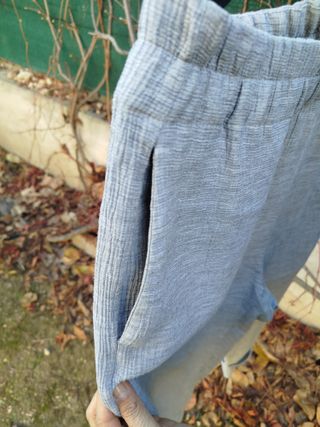 Pantalón Zara Gris