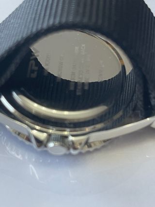 Reloj Cuarzo tipo Submariner Negro y Plateado