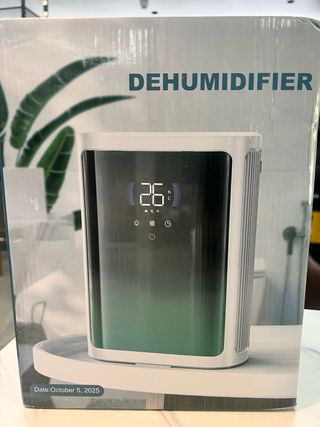 Deshumidificador 2.8L Verde y Blanco