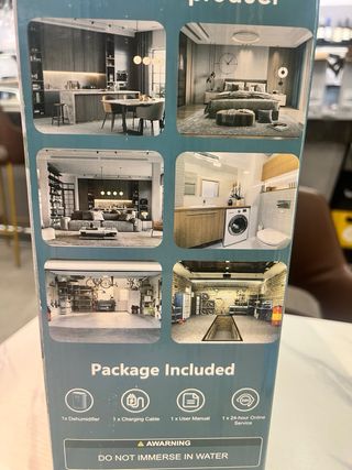 Deshumidificador 2.8L Verde y Blanco