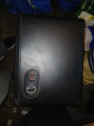 Estufa Gas Butano Negra