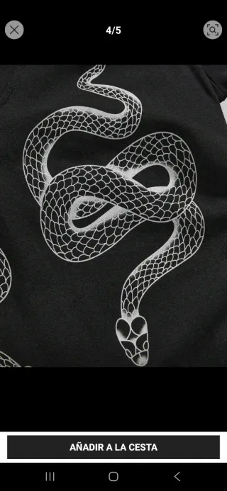 Top 2 en 1 Serpiente S