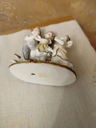 Statuetta bambini e angioletto