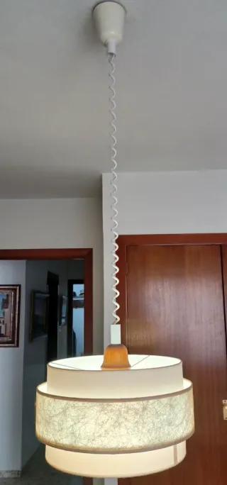 Lámpara colgante extensible