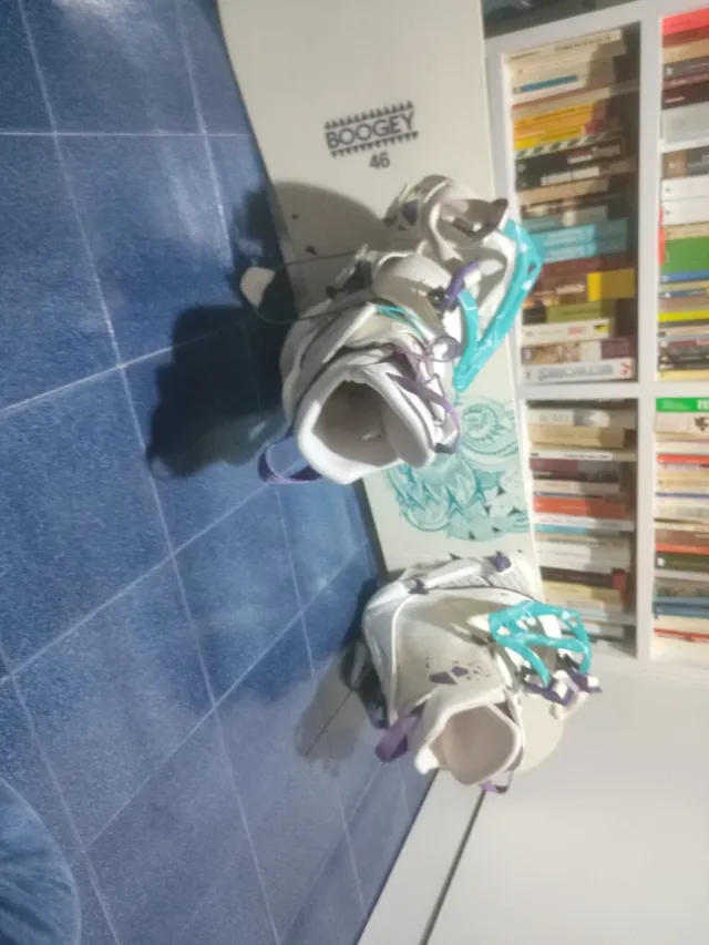 Tabla Snowboard Boogey Blanca + Botas