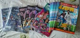 Lote 14 álbumes cromos Panini vacíos