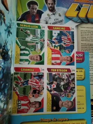 Lote 14 álbumes cromos Panini vacíos