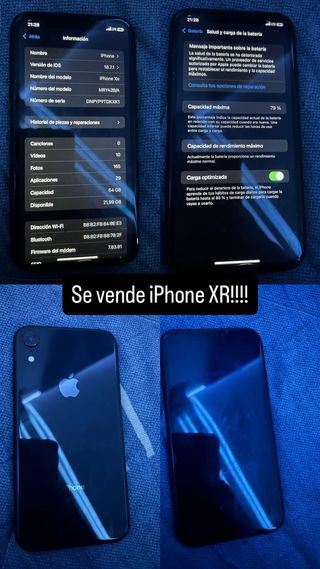 iPhone XR 64GB Nero