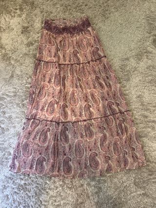 Falda larga Zara Talla S