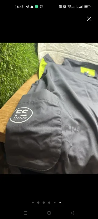 Peto de trabajo gris Mujer