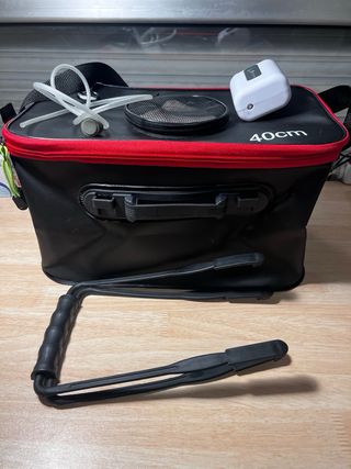 Bolsa pesca + Oxigenador