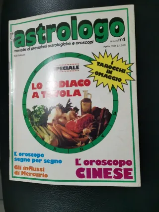 Lotto di 9 riviste ASTROLOGO astrologia anni 80