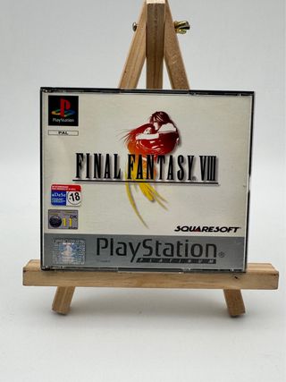 Final Fantasy VIII PS1 Platinum PAL Completo ESP