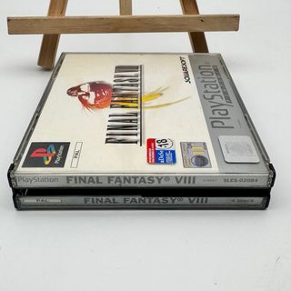 Final Fantasy VIII PS1 Platinum PAL Completo ESP