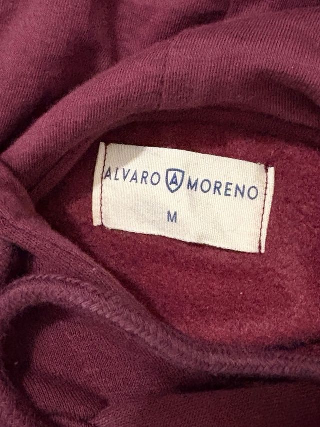 Sudadera Álvaro Moreno Roja