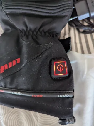 Guantes calefactables Unik KH-01 Talla L Negros