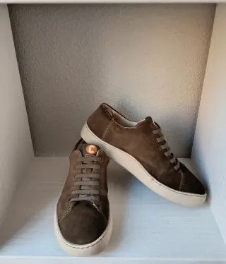 Zapatos de piel Camper marrones