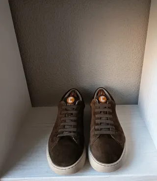 Zapatos de piel Camper marrones