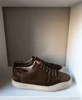 Zapatos de piel Camper marrones
