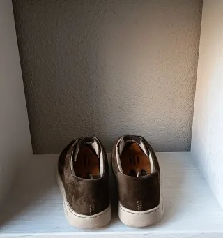 Zapatos de piel Camper marrones