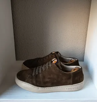 Zapatos de piel Camper marrones