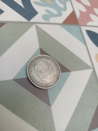 Moneda 5 Pesetas 1957 Estrella 65