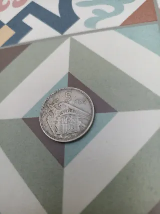 Moneda 5 Pesetas 1957 Estrella 65