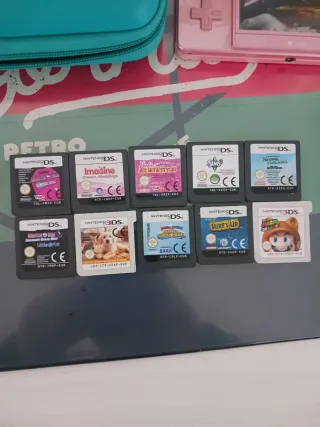 Nintendo 3DS Rosa + 10 Giochi