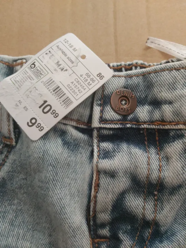 Pantalón vaquero bebé⁹