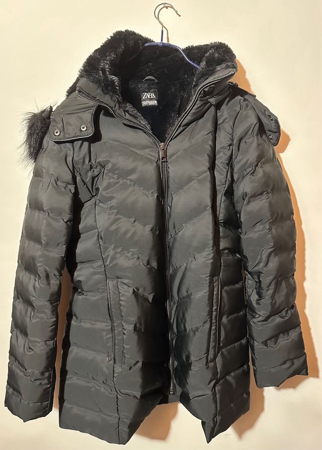 Piumino Zara nero taglia M