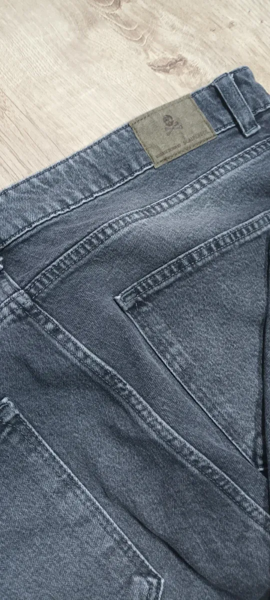 Pantalón vaquero Scalpers negro Talla W44