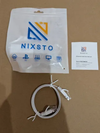 Cable de red Ethernet 50 cm Blanco