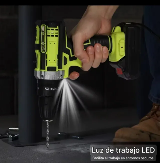 Trapano Avvitatore Senza Fili (2 Batterie)