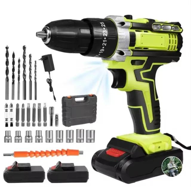 Trapano Avvitatore Senza Fili (2 Batterie)