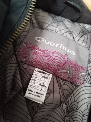 Anorak Quechua Negro