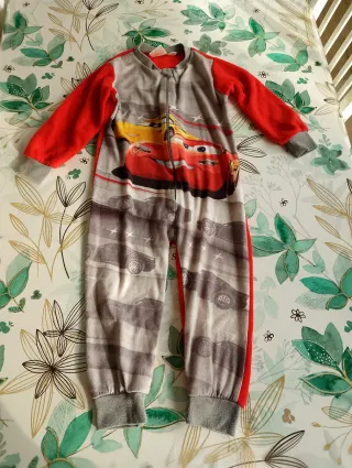 Pigiama intero Cars Disney Pixar bimbo Tg 2-4 anni