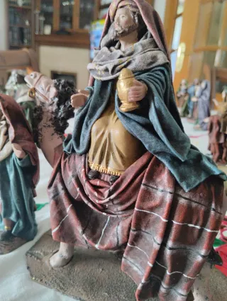 Reyes Magos Artesanías Ramírez estilo Salzillo