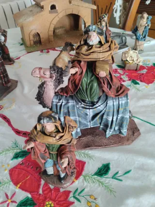 Reyes Magos Artesanías Ramírez estilo Salzillo