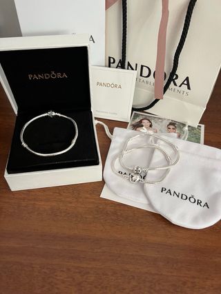 Pulsera Pandora Plata Oferta 3x40