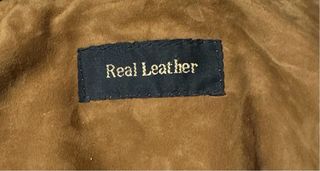 Giacca in pelle taglia L