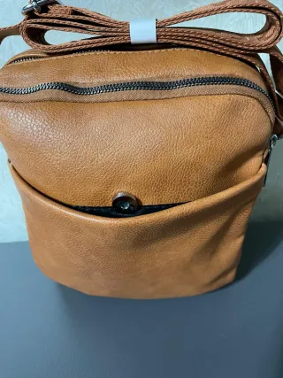 Borsello uomo Charro color cuoio nuovo