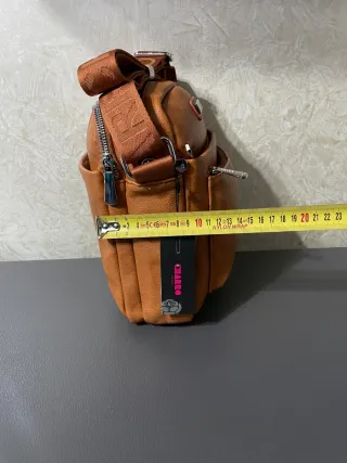 Borsello uomo Charro color cuoio nuovo