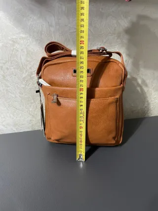 Borsello uomo Charro color cuoio nuovo