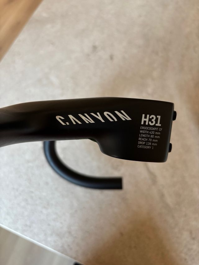 Manillar Canyon Aerocockpit H31 carbono