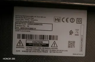 Samsung TV 55" 4K(LEER DESCRIPCIÓN)