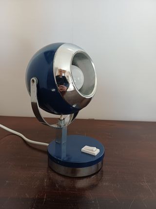 Lampada Eyeball stile Reggiani blu