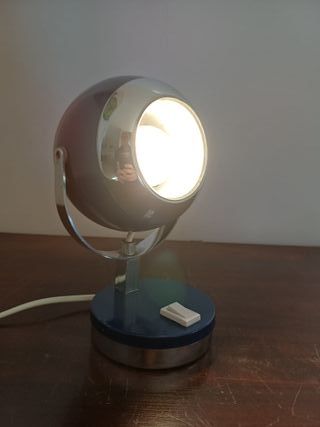 Lampada Eyeball stile Reggiani blu