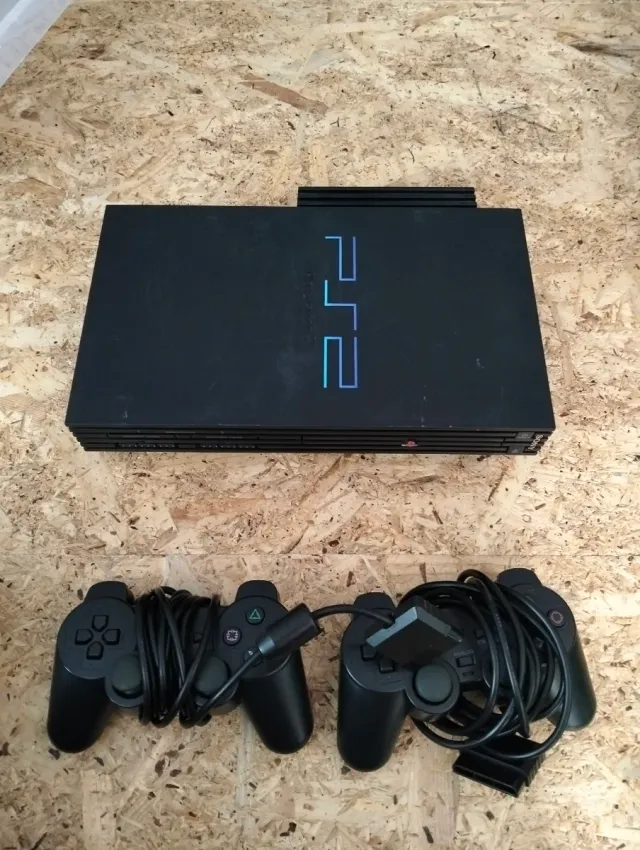 Playstation 2 FAT Negra