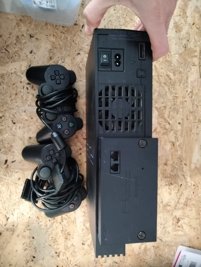 Playstation 2 FAT Negra