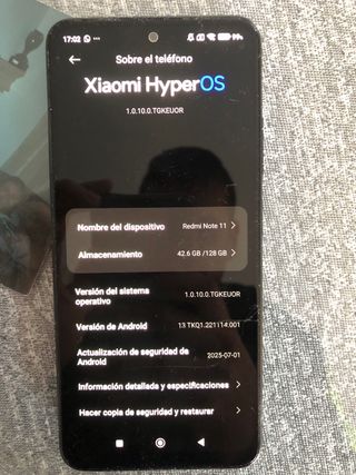 Xiaomi Redmi Note 11 Nero